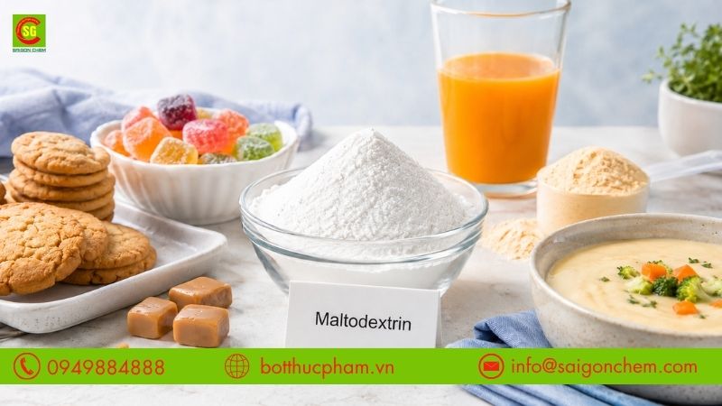 Ứng dụng của đường maltodextrin Dongxiao
